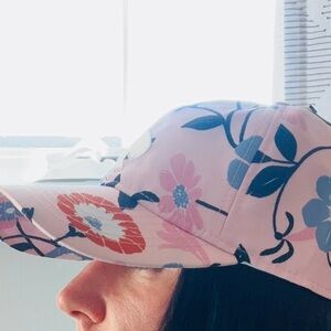 Floral Pink Cap